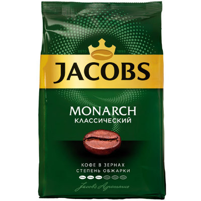 Кофе в зернах JACOBS Monarch